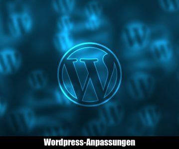 Wordpress-Anpassungen